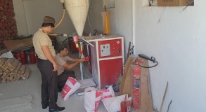 В Баку приостановлена деятельность предприятия по заправке огнетушителей