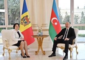The President of Azerbaijan had a one-on-one meeting with the Prime Minister of Moldova