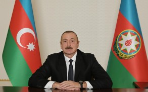 Ilham Aliyev visited the "Ata-Beyit" National Historical-Memorial Complex in Bishkek