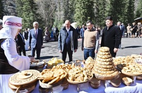 В Государственном природном парке «Ала-Арча» в Бишкеке проведена культурная программа