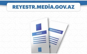 Media Reyestri fəaliyyətə başlayıb