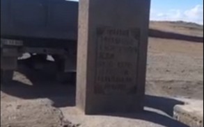 Armenians destroy Azerbaijanis' graves in Khankandi