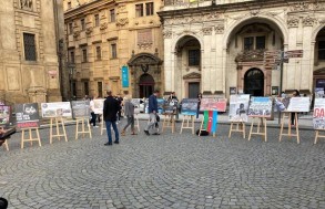 В Праге организована выставка-акция о военных преступлениях Армении