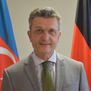 The German ambassador congratulated Azerbaijan on the Independence Day