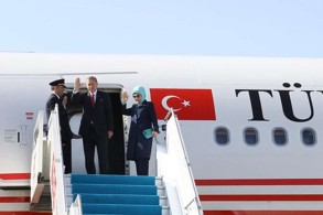 Turkish President departs for a visit to Azerbaijan