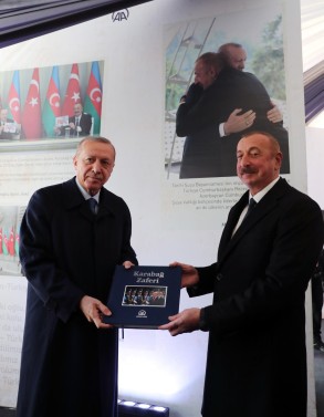 Presidents of Azerbaijan and Turkey planted a tree in Jabrayl