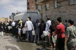 İranda su təchizatı ilə bağlı problemlər yaranıb - FOTO