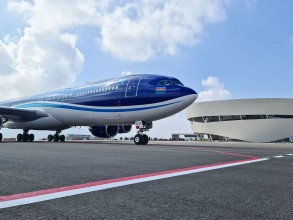 First civilian flight conducted to Zangilan Airport today