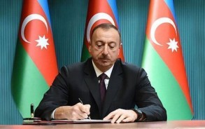 President Ilham Aliyev signed the decree