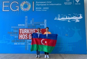 Азербайджанские школьницы успешно выступили на Европейской Олимпиаде по Информатике для Девушек при поддержке Azercell®