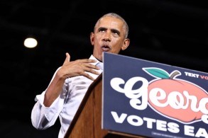 Obama brings Democratic star power to key Georgia U.S. Senate race