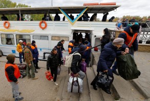 Civilian evacuation of Kherson finished, say Russia