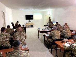 В Сухопутных войсках проведены командно-штабные учения – ВИДЕО
