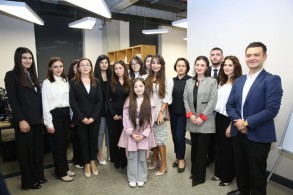 Leyla Aliyeva visits DOST Center for Inclusive Development and Creativity