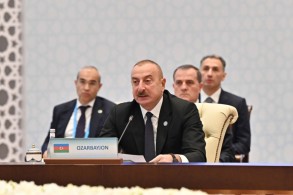 Azerbaijani President: And today we are in our native lands in the direction of Azerbaijan-Armenia border