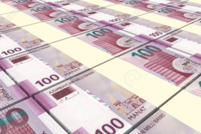 The value of the notes of the Central Bank of Azerbaijan in circulation has exceeded 1 billion manats