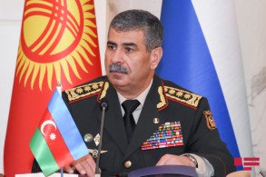 Azerbaijan Defense Minister expressed condolences to the Turkish side