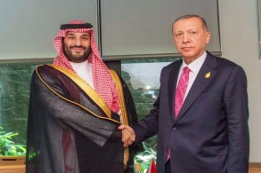 Turkish president, Saudi crown prince hold talks in Bali