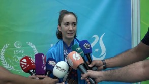 The Azerbaijani weightlifter won a bronze medal in the international tournament