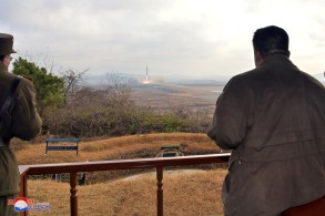 North Korea's Kim oversees ICBM test, vows more nuclear weapons