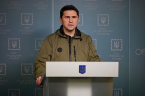 Mykhailo Podolyak has dismissed “conspiracy theories” about his country surrendering