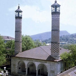 "The restoration of the Yukhari Govhar Agha mosque is nearing completion."