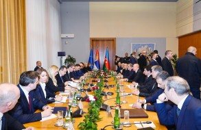 Ilham Aliyev had a meeting with Aleksandar Vucic