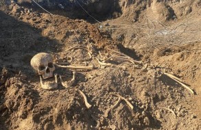 Стала известна примерная дата смерти, найденных в Агдаме останков
