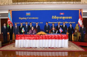 Parliaments of Azerbaijan and Cambodia sign MoU