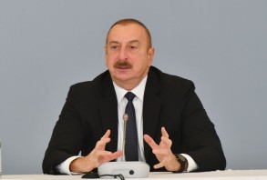 President Ilham Aliyev: There are schools in Iran where teaching is conducted in the Armenian language, but there are no Azerbaijani-language schools