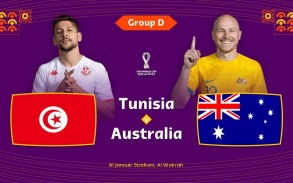 WC-2022: Tunisia - Australia game has started
