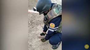 В Сумгайыте обнаружены военные боеприпасы - ВИДЕО