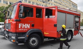 FHN “Kubinka”da baş verən yanğınla bağlı məlumat yaydı