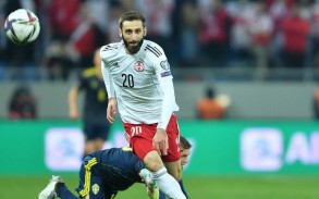 The Georgian football player played his 100th game in the Azerbaijan championships