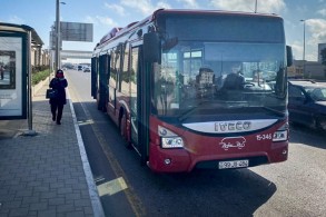 В Баку временно меняется конечная остановка по одному маршруту