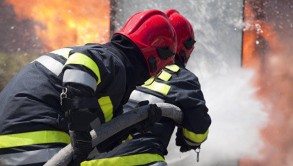 There was a fire in a residential house in Sumgait, and two minors were burned to death