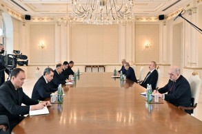 The President of Azerbaijan received the Deputy Prime Minister of Turkmenistan