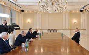 President Ilham Aliyev received the head of Dagestan - UPDATE