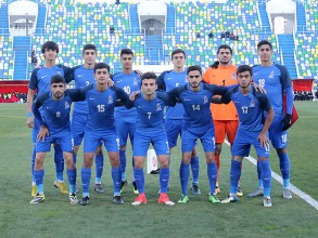 The U-19 national team of Azerbaijan competed against the Netherlands in the qualifying stage