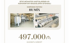 497 min manat güzəştli kredit verilib