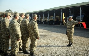 В Азербайджанской Армии повышается уровень профессионализма водителей - ВИДЕО