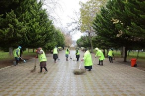 В столице прошел общегородской субботник