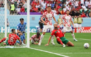 DÇ-2022: Xorvatiya millisi Mərakeşlə oyunda fasiləyə öndə yollanıb