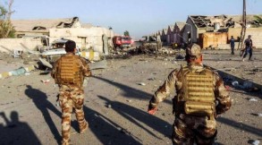 Eight policemen were killed in an explosion in Iraq's Kirkuk province