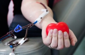 A voluntary blood donation campaign was organized in Ganja