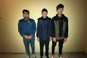 Azerbaijan's SBS prevents illegal border crossing by three 3 Afghan citizens