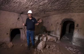 Israel unveils finds from tomb of early Christian figure