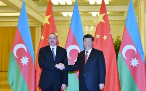 The Chinese leader sent a congratulatory letter to the President of Azerbaijan