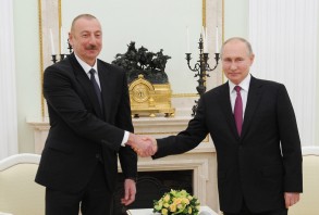 Vladimir Putin congratulated the leader of Azerbaijan