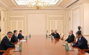 President Ilham Aliyev received Deputy Prime Minister of Uzbekistan